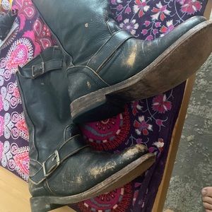 Chocolate brown,  loved freebird boots